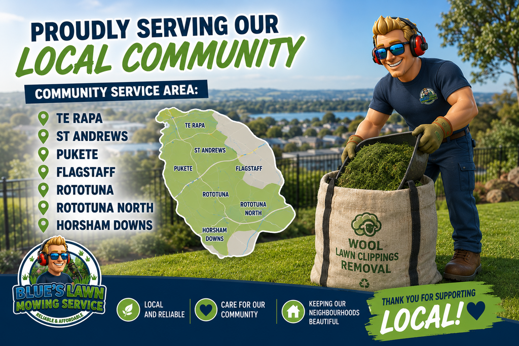 Bluey's Lawn Mowing community focused local service